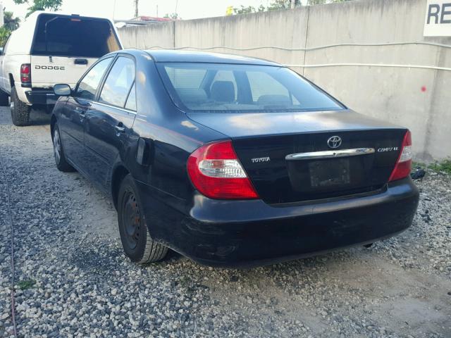 JTDBE32K420100440 - 2002 TOYOTA CAMRY LE 黑色 照片 3