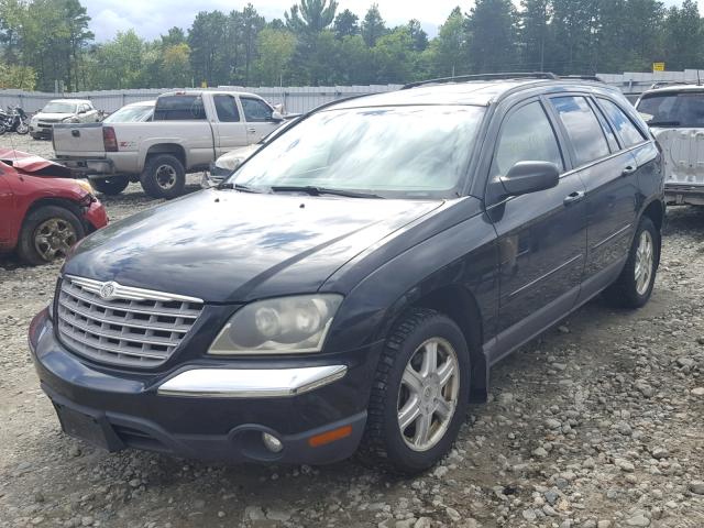 2C8GF68444R563330 - 2004 CHRYSLER PACIFICA BLACK photo 2