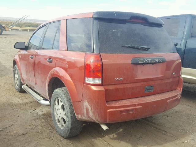 5GZCZ53B83S884466 - 2003 SATURN VUE ORANGE photo 3