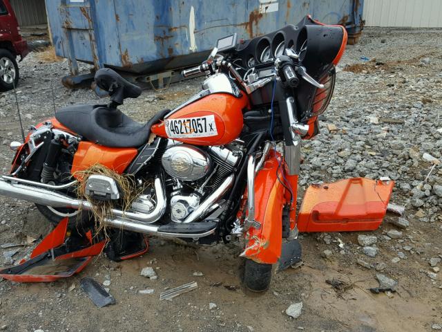 1HD1KBM1XCB646330 - 2012 HARLEY-DAVIDSON FLHX STREE ORANGE photo 9