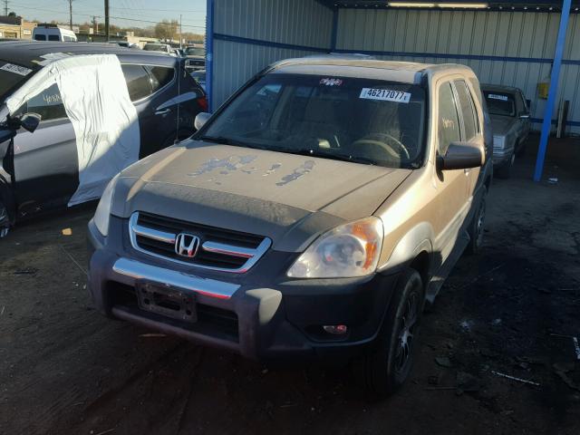 JHLRD78883C005497 - 2003 HONDA CR-V EX თაფლისფერი ფოტო 2