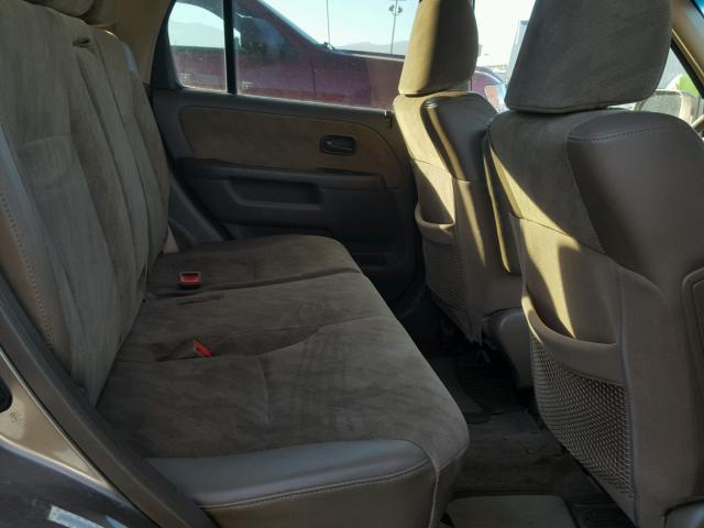 JHLRD78883C005497 - 2003 HONDA CR-V EX თაფლისფერი ფოტო 6