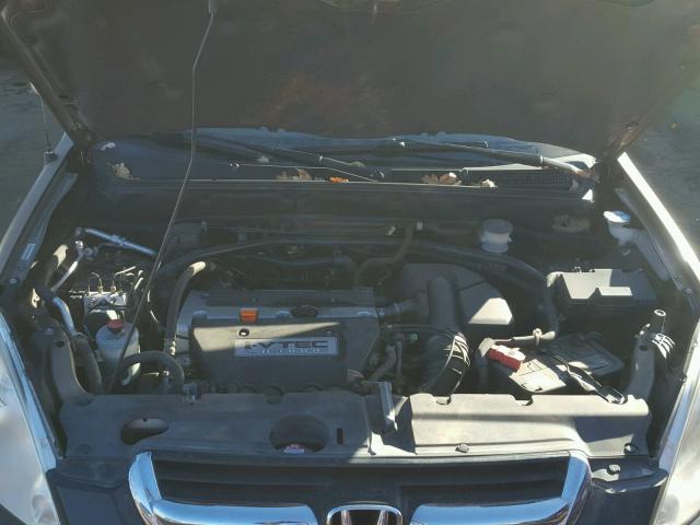 JHLRD78883C005497 - 2003 HONDA CR-V EX თაფლისფერი ფოტო 7