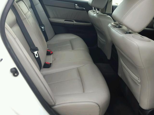 JNKBY01E26M207226 - 2006 INFINITI M45 WHITE photo 6