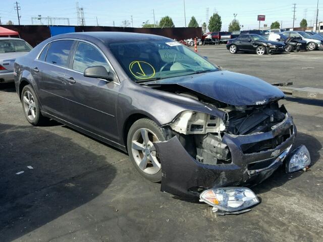 1G1ZB5E15BF159119 - 2011 CHEVROLET MALIBU LS GRAY photo 1