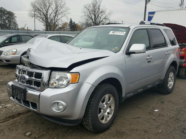 1FMCU9EG0BKC43564 - 2011 FORD ESCAPE GRAY photo 2