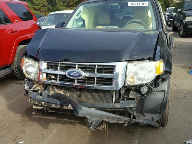 1FMCU04G99KA66617 - 2009 FORD ESCAPE LIM BLACK photo 9