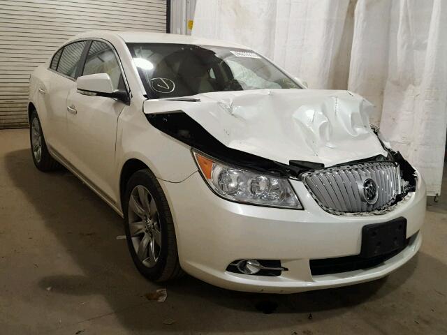 1G4GD5EDXBF120833 - 2011 BUICK LACROSSE C WHITE photo 1