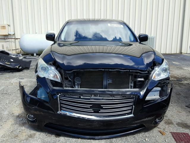 JN1BY1AP9CM332540 - 2012 INFINITI M37 BLACK photo 9