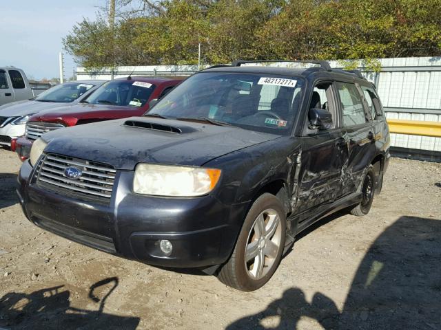 JF1SG69698H704876 - 2008 SUBARU FORESTER 2 GRAY photo 2