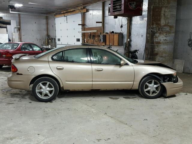 1G3NL52E51C115969 - 2001 OLDSMOBILE ALERO GL TAN photo 9