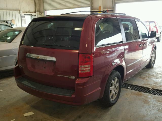 2A4RR5DX5AR451850 - 2010 CHRYSLER TOWN & COU BURGUNDY photo 4