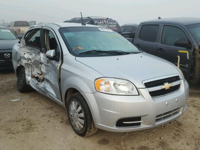 KL1TD5DE0BB240054 - 2011 CHEVROLET AVEO LS SILVER photo 1