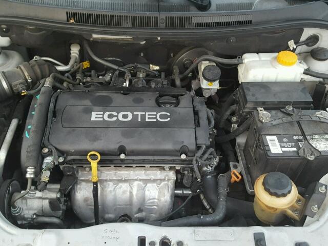 KL1TD5DE0BB240054 - 2011 CHEVROLET AVEO LS SILVER photo 7