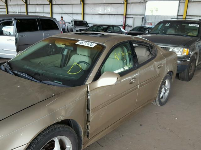 2G2WR524041196145 - 2004 PONTIAC GRAND PRIX TAN photo 9