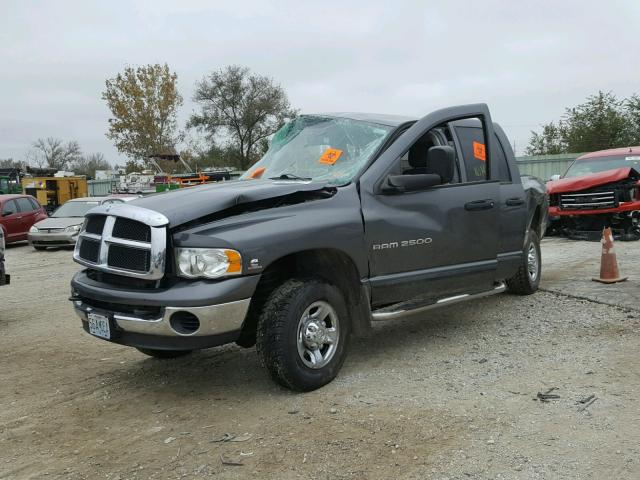 3D7KU28C93G786703 - 2003 DODGE RAM 2500 S GRAY photo 2