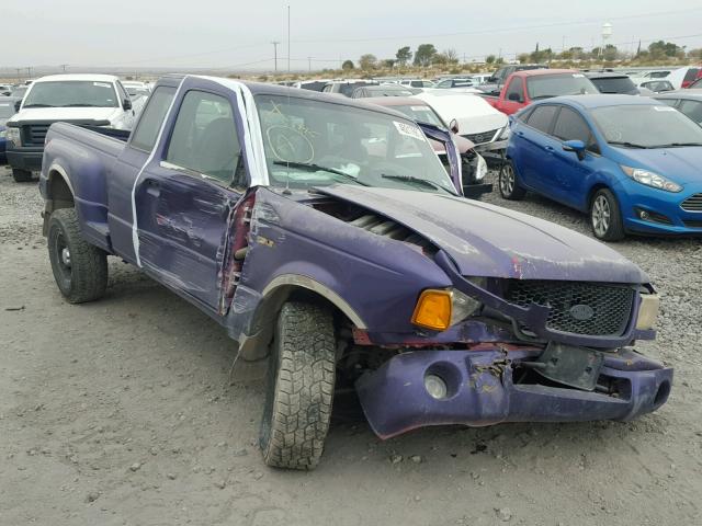 1FTYR14E61PA77503 - 2001 FORD RANGER SUP PURPLE photo 1