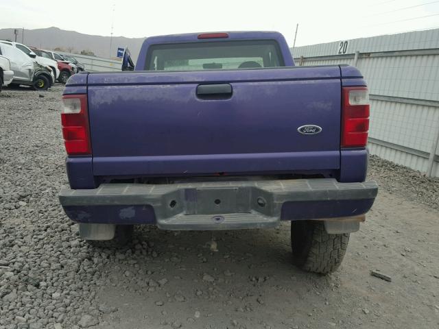 1FTYR14E61PA77503 - 2001 FORD RANGER SUP PURPLE photo 9