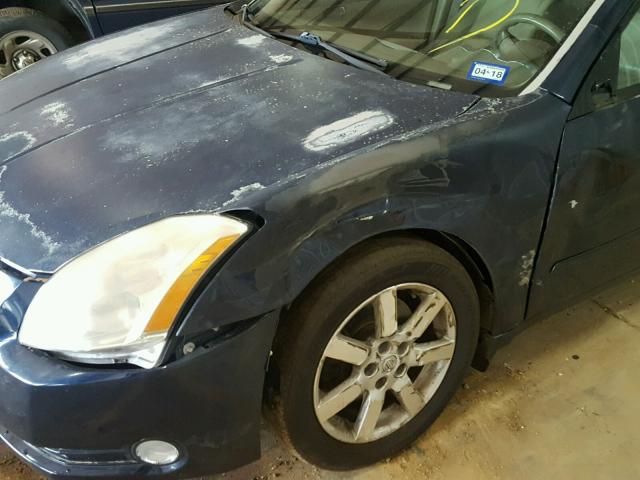 1N4BA41E35C866651 - 2005 NISSAN MAXIMA SE BLUE photo 9