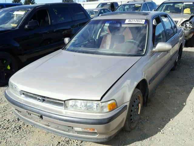 JHMCB7666LC115392 - 1990 HONDA ACCORD EX BROWN photo 2