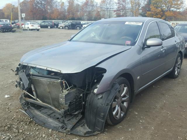 JNKAY01F06M256848 - 2006 INFINITI M35 BASE GRAY photo 2