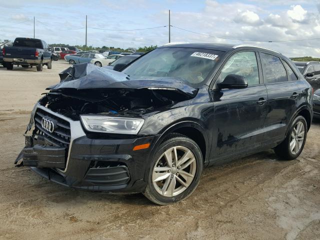 WA1BCCFS6HR010625 - 2017 AUDI Q3 PREMIUM BLACK photo 2