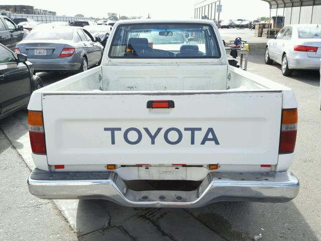 JT4RN93P3N5064310 - 1992 TOYOTA PICKUP WHITE photo 9