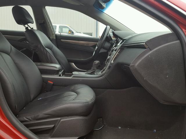 1G6DC5EYXB0143046 - 2011 CADILLAC CTS MAROON photo 5