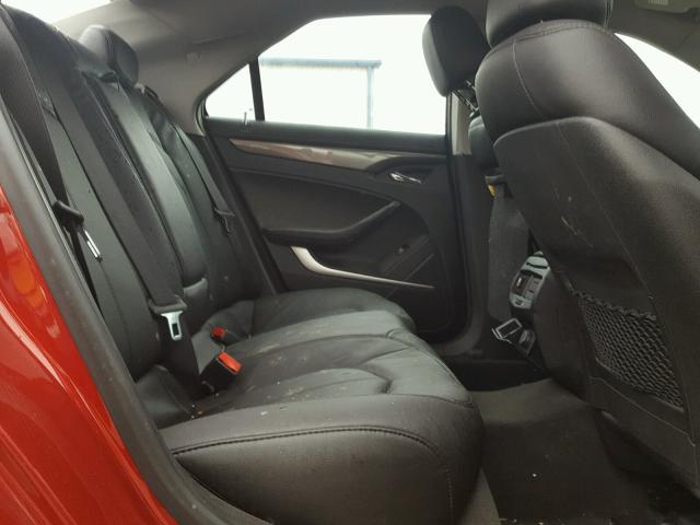 1G6DC5EYXB0143046 - 2011 CADILLAC CTS MAROON photo 6