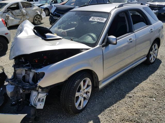 JF1GG79676G807177 - 2006 SUBARU IMPREZA WR SILVER photo 2