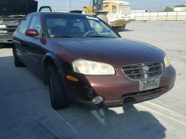 JN1CA31A6YT003534 - 2000 NISSAN MAXIMA BURGUNDY photo 1