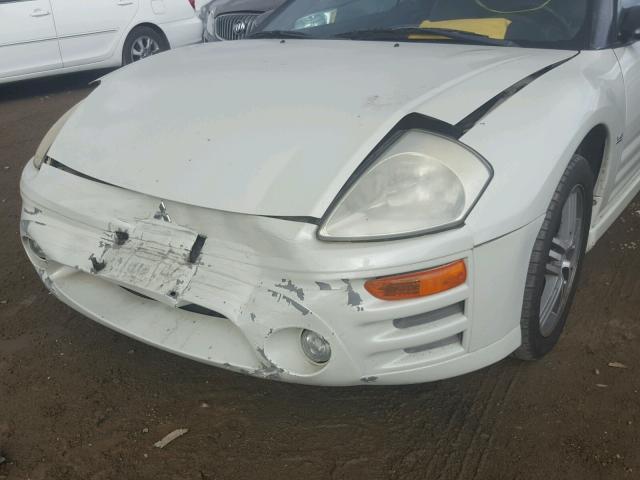 4A3AE75H43E018356 - 2003 MITSUBISHI ECLIPSE SP WHITE photo 7