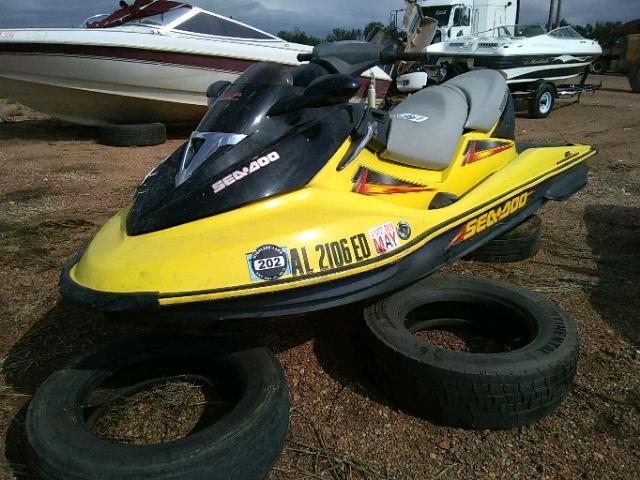 ZZN15627L304 - 2004 SEAD JETSKI YELLOW photo 2