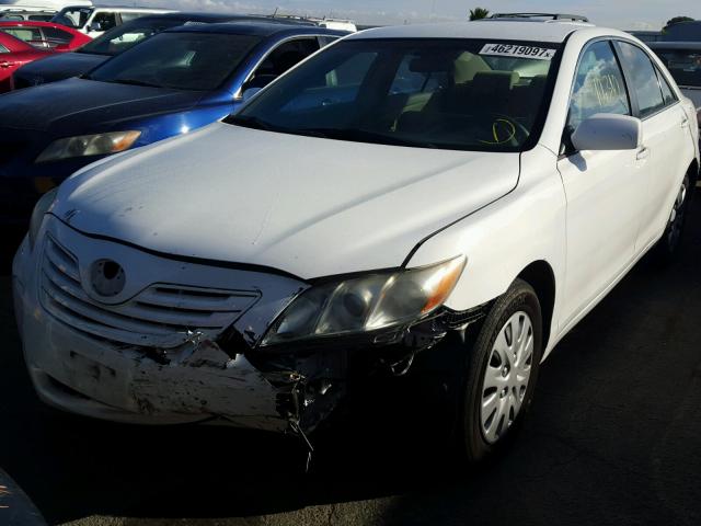 4T1BE46K29U815019 - 2009 TOYOTA CAMRY BASE WHITE photo 2