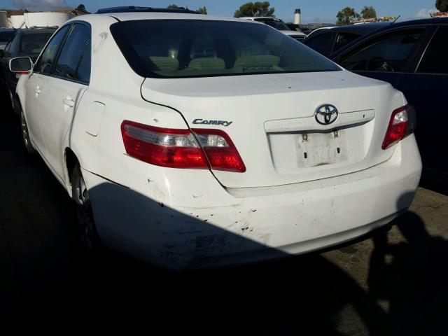 4T1BE46K29U815019 - 2009 TOYOTA CAMRY BASE WHITE photo 3