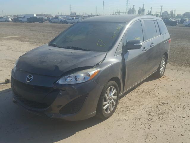 JM1CW2BL1F0185246 - 2015 MAZDA 5 SPORT GRAY photo 2