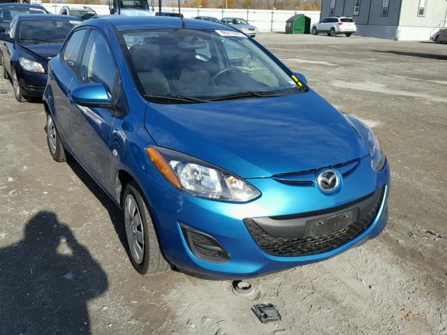 JM1DE1HY3B0127931 - 2011 MAZDA MAZDA2 BLUE photo 1