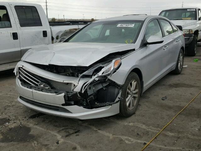 5NPE24AF1GH409762 - 2016 HYUNDAI SONATA SE SILVER photo 2