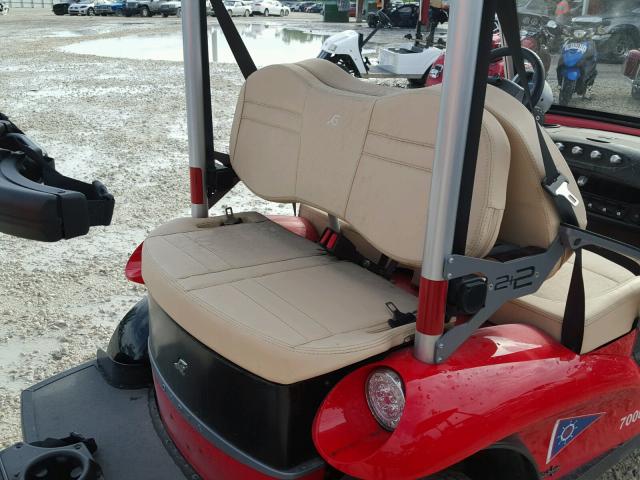 UJGGH33S3FV003276 - 2016 GARI GOLF CART RED photo 6