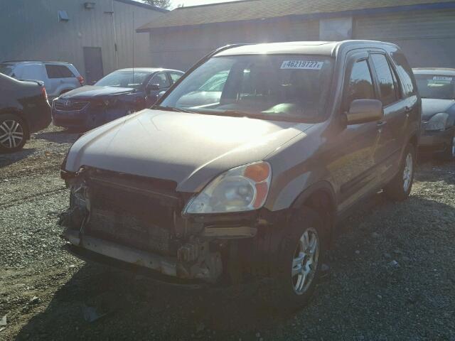 SHSRD78834U222238 - 2004 HONDA CR-V EX BROWN photo 2