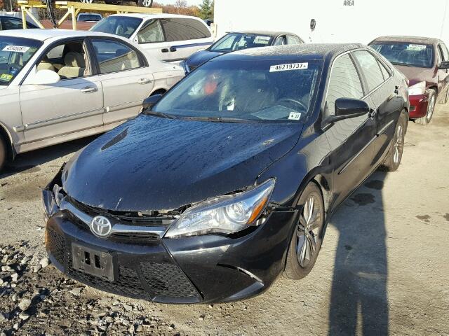 4T1BF1FK0HU422002 - 2017 TOYOTA CAMRY LE BLACK photo 2