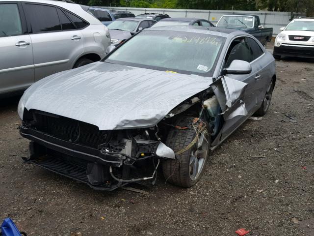 WAUDK78TX8A033044 - 2008 AUDI A5 QUATTRO GRAY photo 2