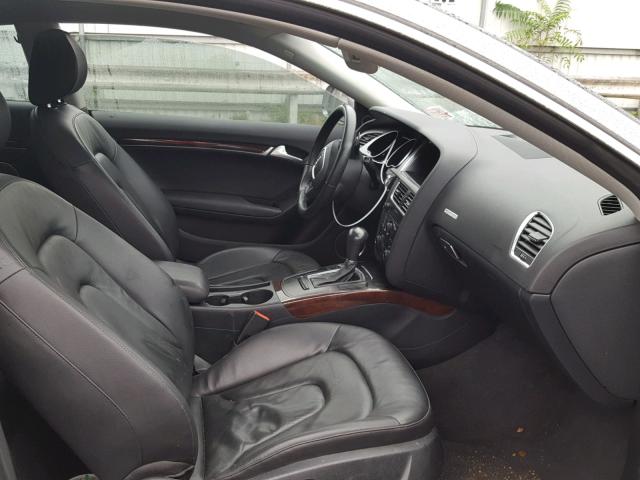 WAUDK78TX8A033044 - 2008 AUDI A5 QUATTRO GRAY photo 5