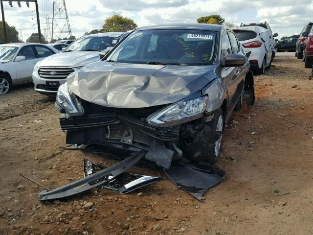 3N1AB7AP8GY222873 - 2016 NISSAN SENTRA S GRAY photo 2