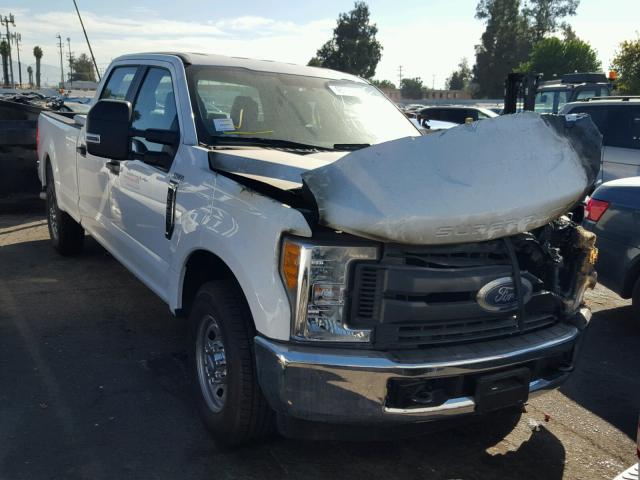 1FT7W2A64HEE27305 - 2017 FORD F250 SUPER WHITE photo 1