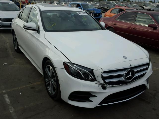 WDDZF4JB1HA216416 - 2017 MERCEDES-BENZ E WHITE photo 1