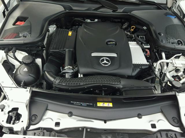 WDDZF4JB1HA216416 - 2017 MERCEDES-BENZ E WHITE photo 7