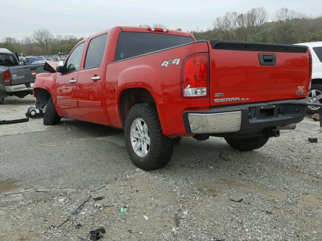 3GTP2VE39BG391138 - 2011 GMC SIERRA K15 RED photo 3