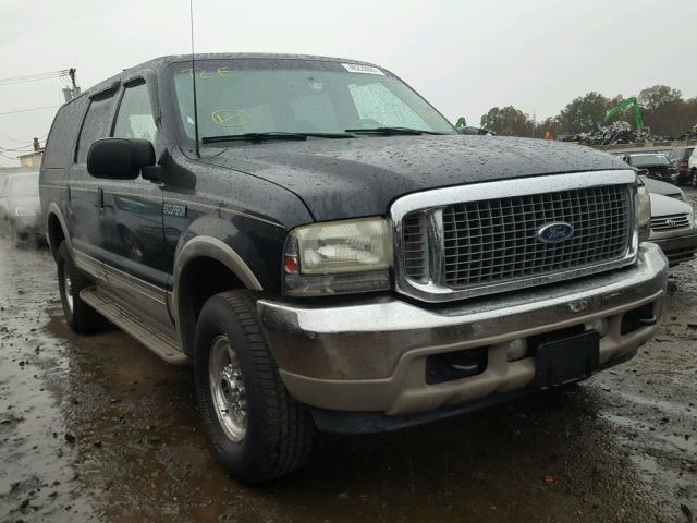 1FMNU43S01EA08551 - 2001 FORD EXCURSION BLACK photo 1