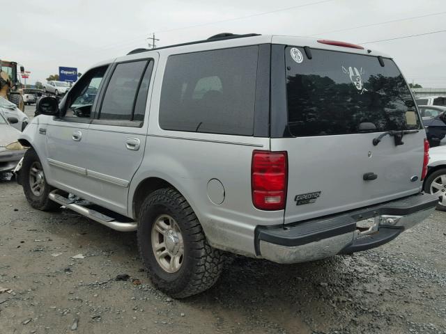 1FMRU15LX2LA75340 - 2002 FORD EXPEDITION SILVER photo 3